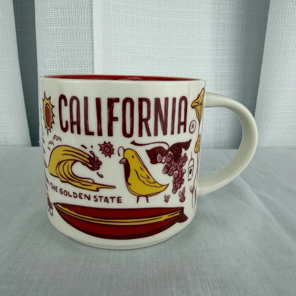 Starbucks California Mug Cup Been There Series Across the Globe Collection 14 oz